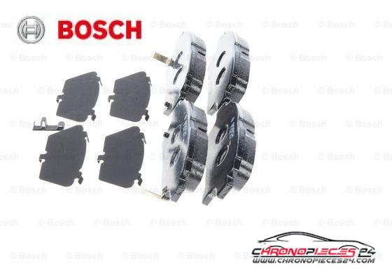 Achat de BOSCH 0 986 494 333 Kit de plaquettes de frein, frein à disque pas chères