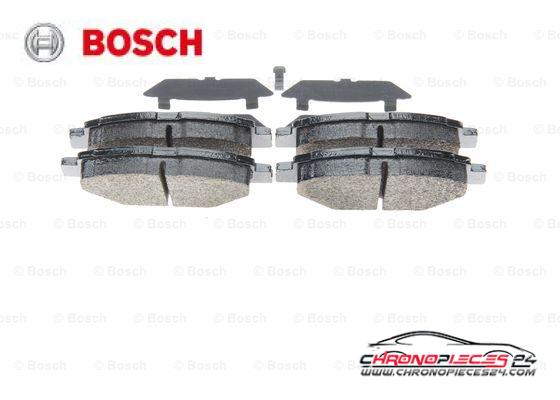 Achat de BOSCH 0 986 494 333 Kit de plaquettes de frein, frein à disque pas chères