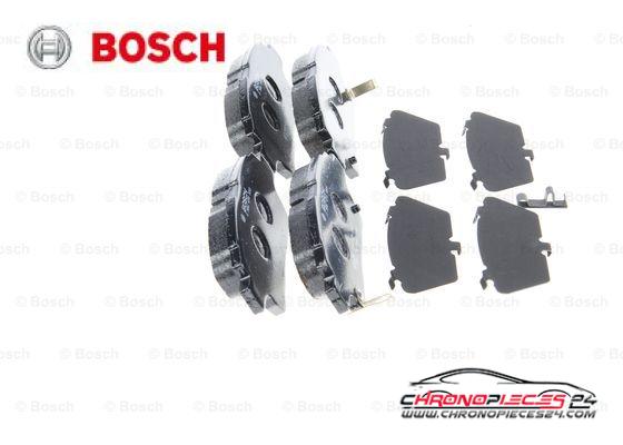 Achat de BOSCH 0 986 494 333 Kit de plaquettes de frein, frein à disque pas chères