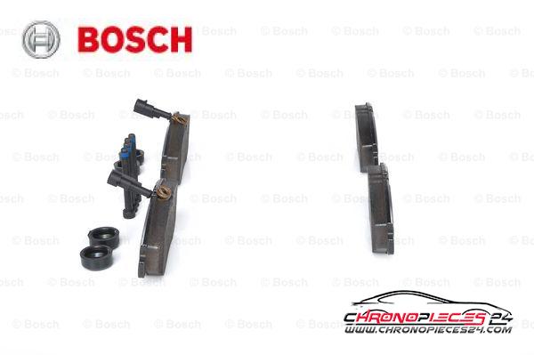 Achat de BOSCH 0 986 494 334 Kit de plaquettes de frein, frein à disque pas chères