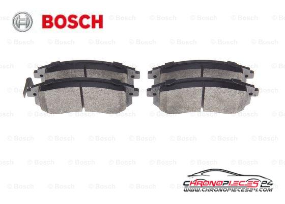 Achat de BOSCH 0 986 494 337 Kit de plaquettes de frein, frein à disque pas chères