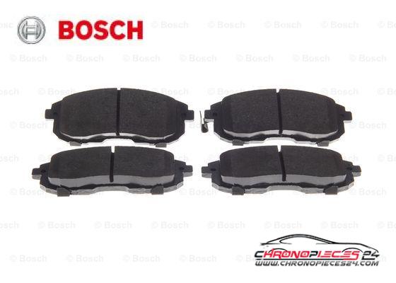 Achat de BOSCH 0 986 494 337 Kit de plaquettes de frein, frein à disque pas chères