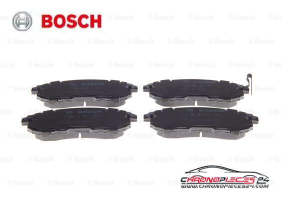 Achat de BOSCH 0 986 494 337 Kit de plaquettes de frein, frein à disque pas chères