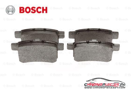 Achat de BOSCH 0 986 494 338 Kit de plaquettes de frein, frein à disque pas chères