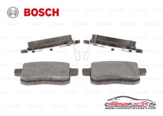 Achat de BOSCH 0 986 494 338 Kit de plaquettes de frein, frein à disque pas chères