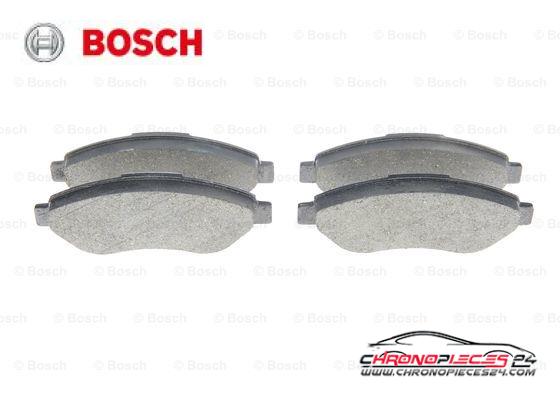 Achat de BOSCH 0 986 494 345 Kit de plaquettes de frein, frein à disque pas chères