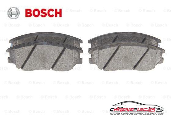 Achat de BOSCH 0 986 494 347 Kit de plaquettes de frein, frein à disque pas chères