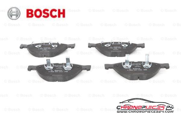 Achat de BOSCH 0 986 494 349 Kit de plaquettes de frein, frein à disque pas chères