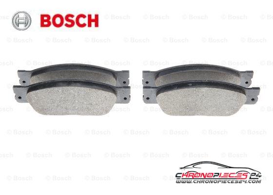 Achat de BOSCH 0 986 494 355 Kit de plaquettes de frein, frein à disque pas chères