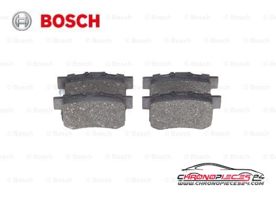 Achat de BOSCH 0 986 494 358 Kit de plaquettes de frein, frein à disque pas chères