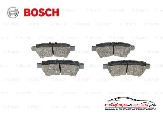 Achat de BOSCH 0 986 494 369 Kit de plaquettes de frein, frein à disque pas chères