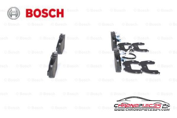 Achat de BOSCH 0 986 494 371 Kit de plaquettes de frein, frein à disque pas chères