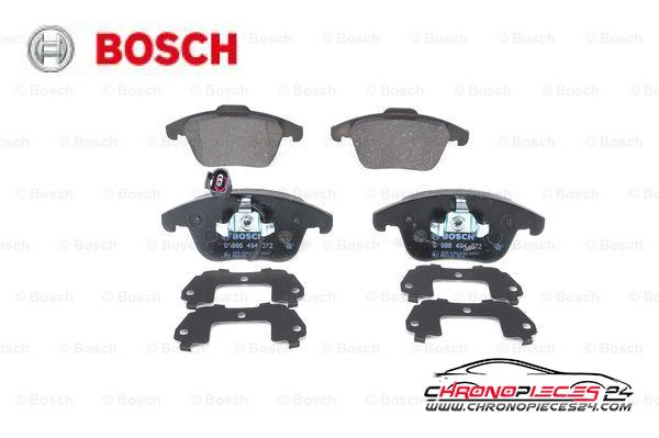 Achat de BOSCH 0 986 494 372 Kit de plaquettes de frein, frein à disque pas chères