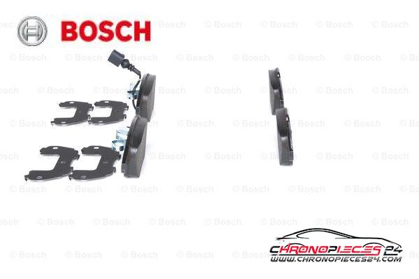 Achat de BOSCH 0 986 494 372 Kit de plaquettes de frein, frein à disque pas chères