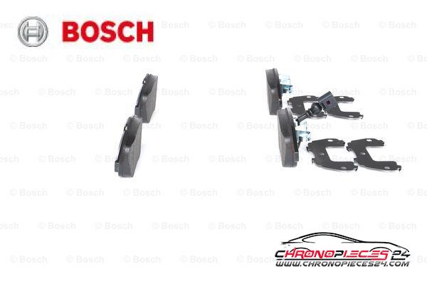 Achat de BOSCH 0 986 494 372 Kit de plaquettes de frein, frein à disque pas chères