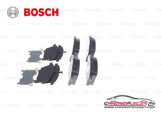 Achat de BOSCH 0 986 494 376 Kit de plaquettes de frein, frein à disque pas chères