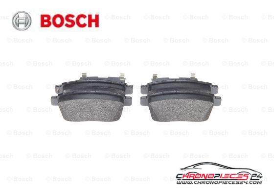 Achat de BOSCH 0 986 494 376 Kit de plaquettes de frein, frein à disque pas chères