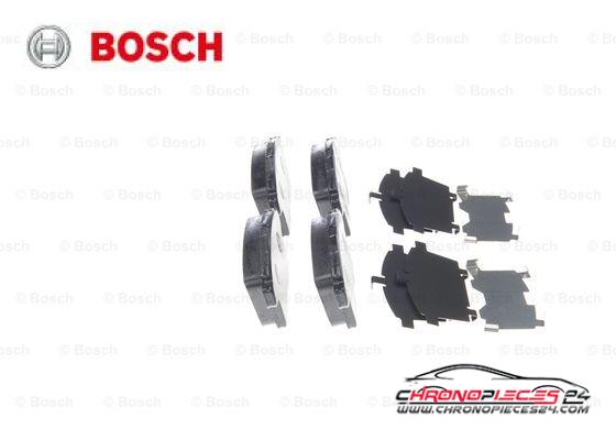 Achat de BOSCH 0 986 494 376 Kit de plaquettes de frein, frein à disque pas chères