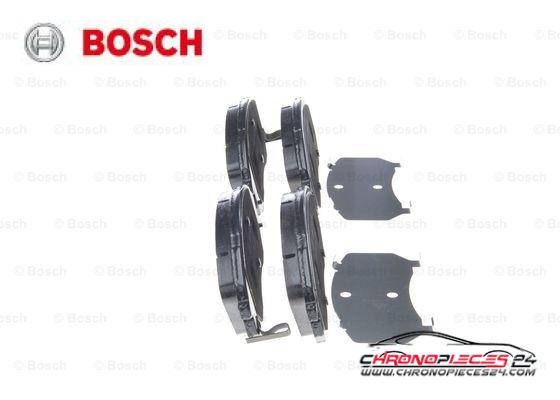 Achat de BOSCH 0 986 494 377 Kit de plaquettes de frein, frein à disque pas chères