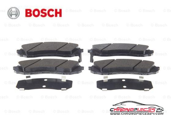 Achat de BOSCH 0 986 494 377 Kit de plaquettes de frein, frein à disque pas chères