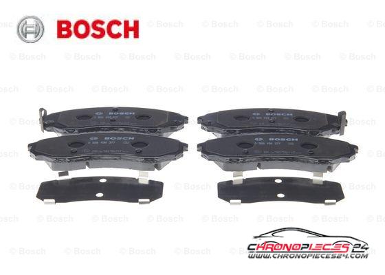 Achat de BOSCH 0 986 494 377 Kit de plaquettes de frein, frein à disque pas chères