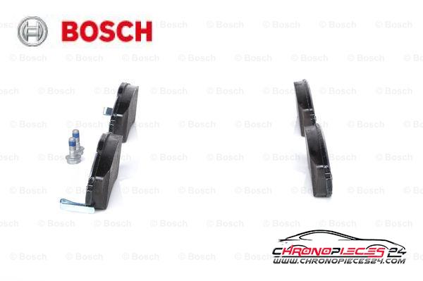 Achat de BOSCH 0 986 494 379 Kit de plaquettes de frein, frein à disque pas chères