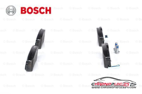 Achat de BOSCH 0 986 494 379 Kit de plaquettes de frein, frein à disque pas chères