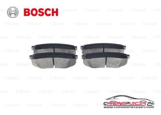 Achat de BOSCH 0 986 494 380 Kit de plaquettes de frein, frein à disque pas chères