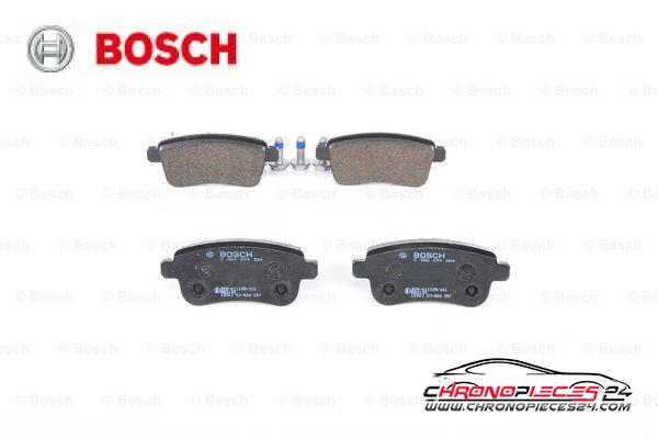 Achat de BOSCH 0 986 494 384 Kit de plaquettes de frein, frein à disque pas chères