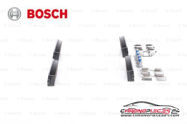 Achat de BOSCH 0 986 494 384 Kit de plaquettes de frein, frein à disque pas chères