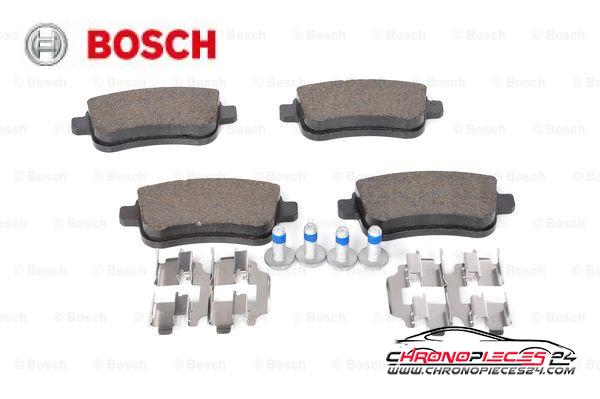 Achat de BOSCH 0 986 494 384 Kit de plaquettes de frein, frein à disque pas chères