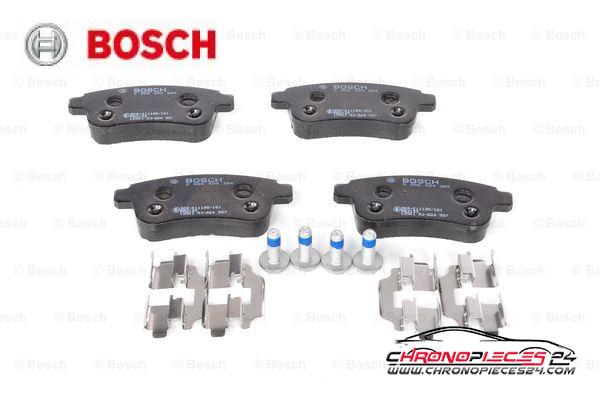 Achat de BOSCH 0 986 494 384 Kit de plaquettes de frein, frein à disque pas chères