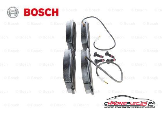 Achat de BOSCH 0 986 494 385 Kit de plaquettes de frein, frein à disque pas chères