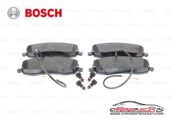 Achat de BOSCH 0 986 494 385 Kit de plaquettes de frein, frein à disque pas chères