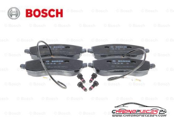 Achat de BOSCH 0 986 494 385 Kit de plaquettes de frein, frein à disque pas chères