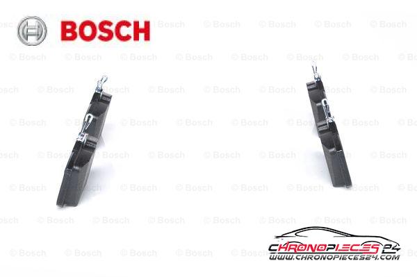 Achat de BOSCH 0 986 494 387 Kit de plaquettes de frein, frein à disque pas chères