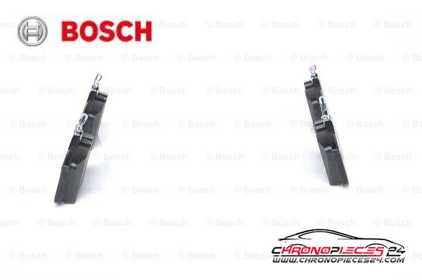 Achat de BOSCH 0 986 494 387 Kit de plaquettes de frein, frein à disque pas chères