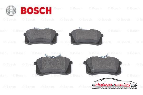 Achat de BOSCH 0 986 494 387 Kit de plaquettes de frein, frein à disque pas chères