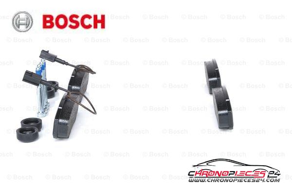 Achat de BOSCH 0 986 494 391 Kit de plaquettes de frein, frein à disque pas chères