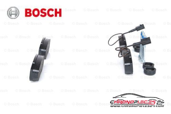 Achat de BOSCH 0 986 494 391 Kit de plaquettes de frein, frein à disque pas chères