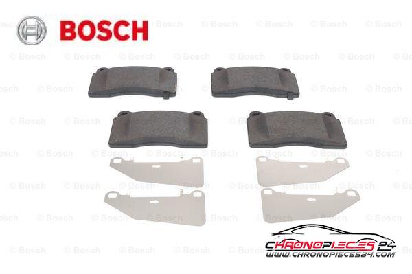 Achat de BOSCH 0 986 494 395 Kit de plaquettes de frein, frein à disque pas chères