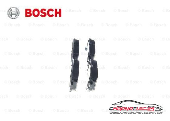 Achat de BOSCH 0 986 494 400 Kit de plaquettes de frein, frein à disque pas chères