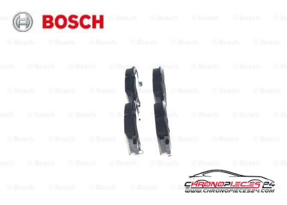 Achat de BOSCH 0 986 494 400 Kit de plaquettes de frein, frein à disque pas chères