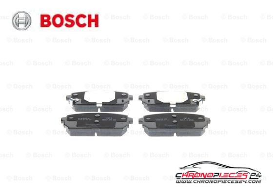 Achat de BOSCH 0 986 494 400 Kit de plaquettes de frein, frein à disque pas chères