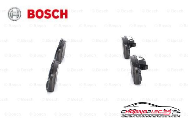 Achat de BOSCH 0 986 494 401 Kit de plaquettes de frein, frein à disque pas chères