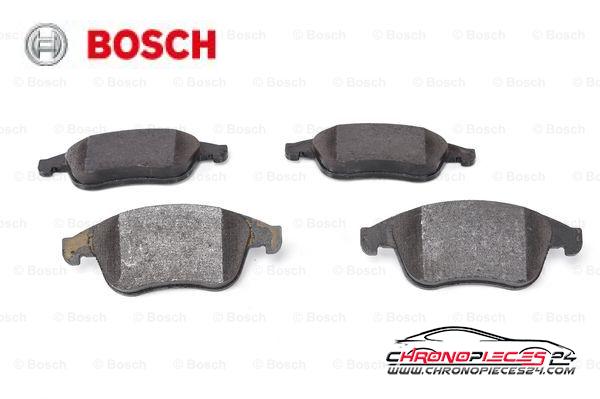 Achat de BOSCH 0 986 494 401 Kit de plaquettes de frein, frein à disque pas chères