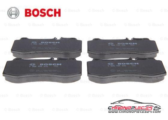 Achat de BOSCH 0 986 494 405 Kit de plaquettes de frein, frein à disque pas chères