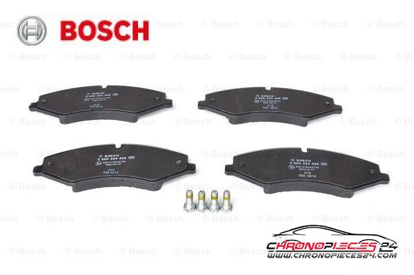 Achat de BOSCH 0 986 494 408 Kit de plaquettes de frein, frein à disque pas chères