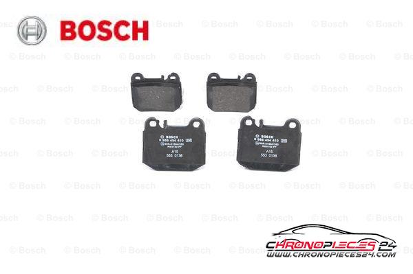 Achat de BOSCH 0 986 494 410 Kit de plaquettes de frein, frein à disque pas chères