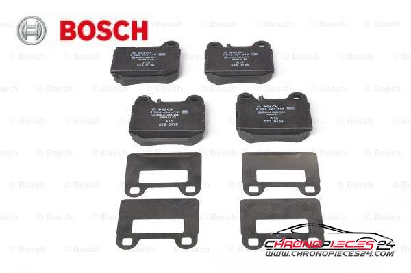 Achat de BOSCH 0 986 494 410 Kit de plaquettes de frein, frein à disque pas chères